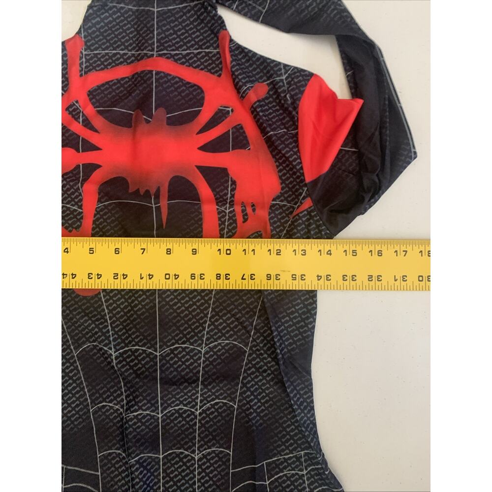 Spiderman Sz S Into the SpiderVerse Miles Jumpsuit Adult/Kids Cosplay Costume - Picture 5 of 16